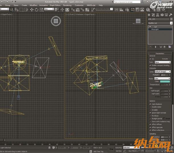 3ds Max怎么制作3D霓虹字體教程5