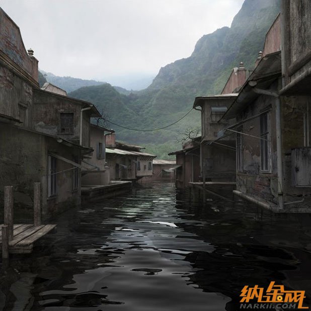 雨后鄉(xiāng)村效果 - 3D作品制作 - 3D動畫教程 -  77_e3c179ba.jpg