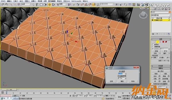 3dsmax歐式沙發(fā)建模教程 飛特網(wǎng) 3dsmax建模教程