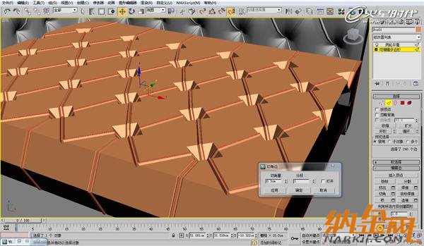 3dsmax歐式沙發(fā)建模教程 飛特網(wǎng) 3dsmax建模教程