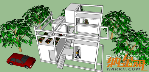 sketchup入門教程：SketchUp怎樣導(dǎo)出平面、立面和剖面？