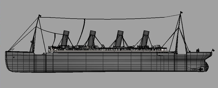 泰坦尼克號(hào)maya建模教程5