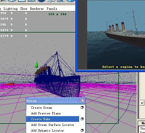 泰坦尼克號(hào)maya建模教程5